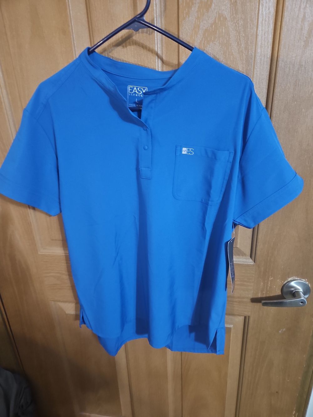 Womens Short Sleeve Classic Scrub Top